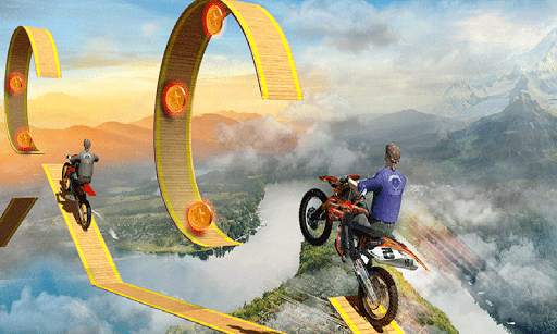 Stuntman Bike Racing Trail Tricky Master screenshot 2