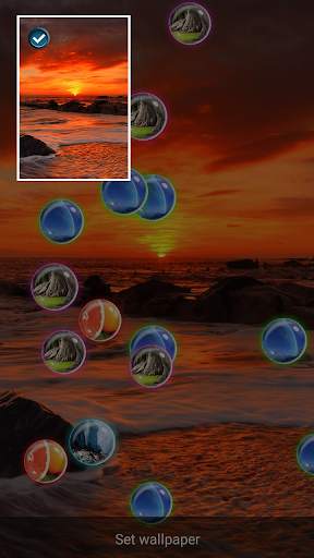 Photo Bubbles Live Wallpaper screenshot 7