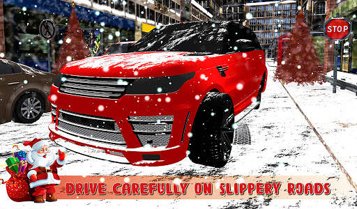 Car Racing : Santa Claus 3D Games screenshot 5
