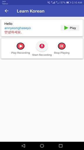 Easy learn korean-Korean Pronunciation screenshot 4