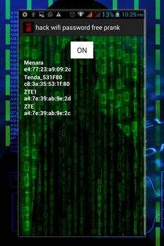 hack wifi password free prank screenshot 1