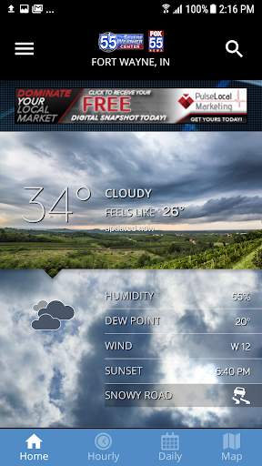 FOX 55 Mobile Weather App screenshot 1