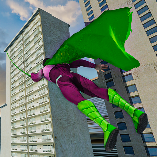 Black Hero Rope Boy Crime Battle: Action Game 2020 icon