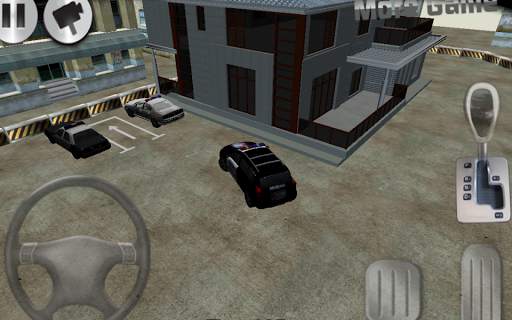 3D Police Car Parking screenshot 1
