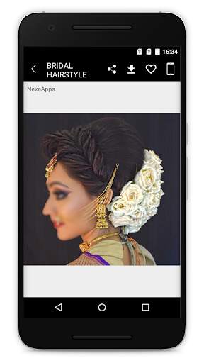 Bridal Hairstyle Gallery Hairstyle Designs screenshot 3
