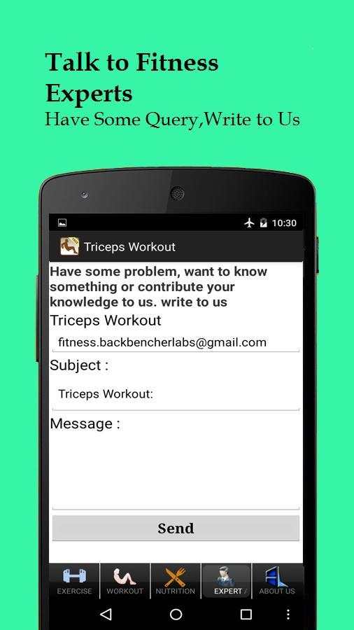 Men's Triceps Workout screenshot 8