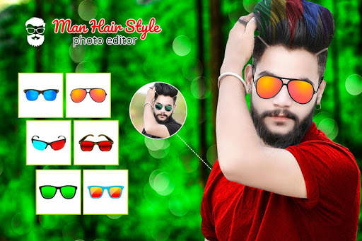 Man Hairstyle Photo Editor screenshot 2