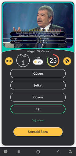 Para Kazan Bilgi Yarışması स्क्रीनशॉट 1