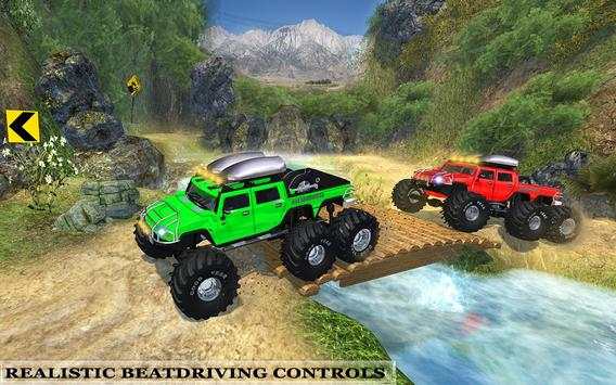 6x6 Monster Truck Driving Simulator: Offroad screenshot 4