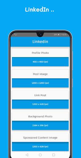 Social Media Image Sizes screenshot 5