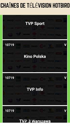 HotBird TV et RADIO Channels I screenshot 2