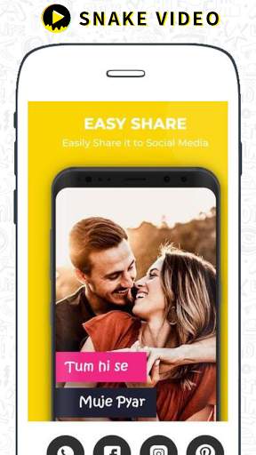 Snake Video Status - Moj Masti App screenshot 3
