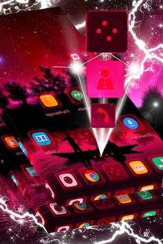 Hot Pink Night Launcher screenshot 2