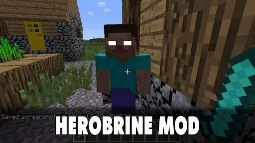 Herobrine Mod for Minecraft PE screenshot 3