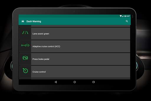 Dashboard Warning Lights скриншот 6