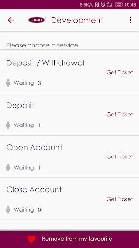 Queue Management System (QMS) screenshot 2