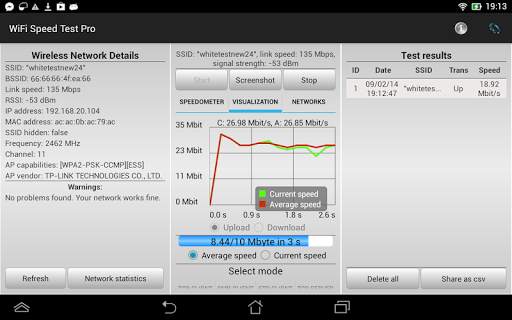 WiFi Speed Test Pro screenshot 8
