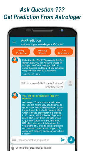 Ask Prediction: Ask Guru on Trusted Astrology App screenshot 1