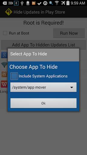 Hide Updates In Play Store screenshot 2