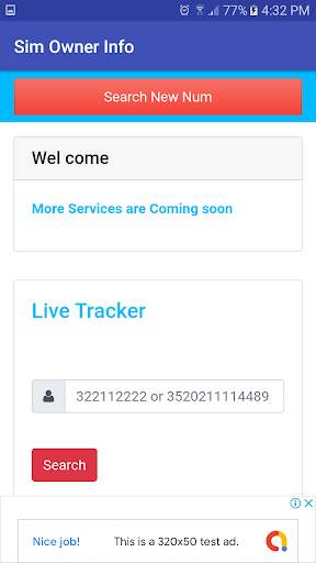 Sim Owner Details screenshot 1