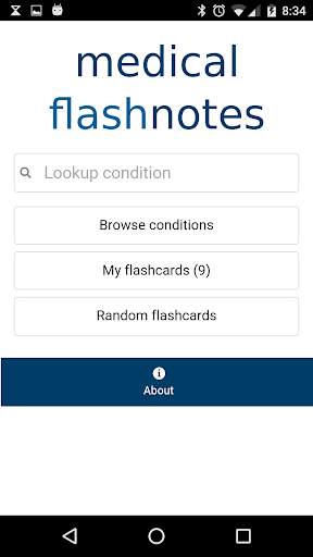 Medical FlashNotes screenshot 1