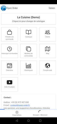 Open Order screenshot 1