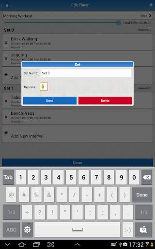 Interval Timer App for Android screenshot 9