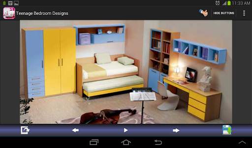 Teenage Bedroom Designs screenshot 3