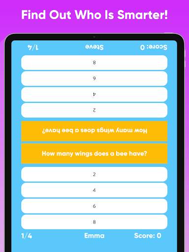 2 Player Quiz - Challenge Your Friends screenshot 5
