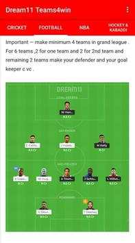 Dream11 Teams4win screenshot 3