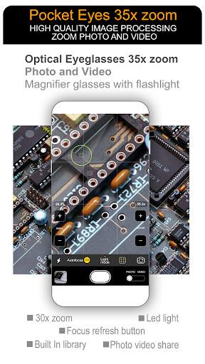 Pocket Eyes reading glasses. (Magnifier glasses) screenshot 1