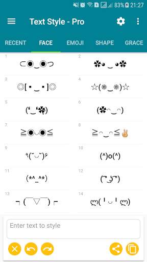 Text Style, Text Art - Stylish Text - Fancy Text screenshot 2