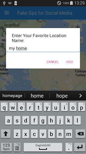 Fake Gps for Social Media screenshot 5