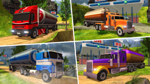 Uphill Oil Truck Simulator screenshot 5
