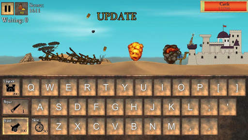 Type Defense - Typing and Writing Game screenshot 4