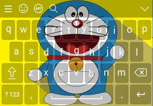 Keyboard For Doraemon screenshot 2