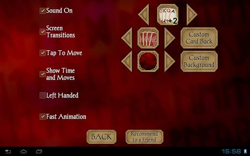 Solitaire screenshot 24