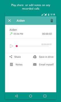 Call Recorder Lite : Automatic screenshot 3