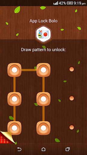 App Lock Bolo : Theme Wooden 4 تصوير الشاشة