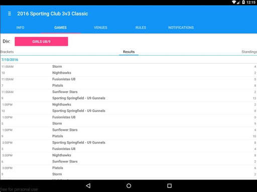 iSports 3 screenshot 21
