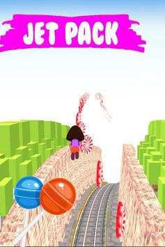 subway dora city run : collect candies screenshot 3