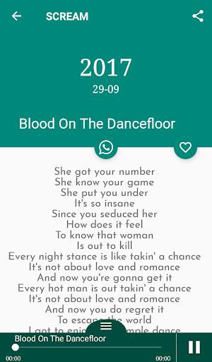 Michael Jackson Songs Lyrics screenshot 5