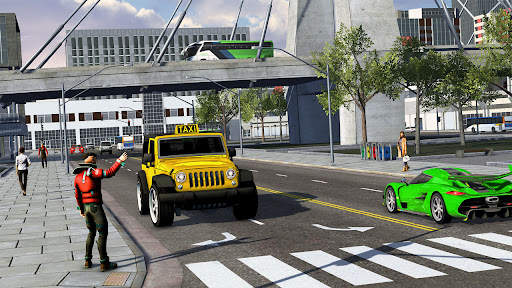 Taxi Driving Game 3D Simulator screenshot 3