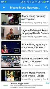 Video Musik Bisane Mung Nyawang screenshot 4
