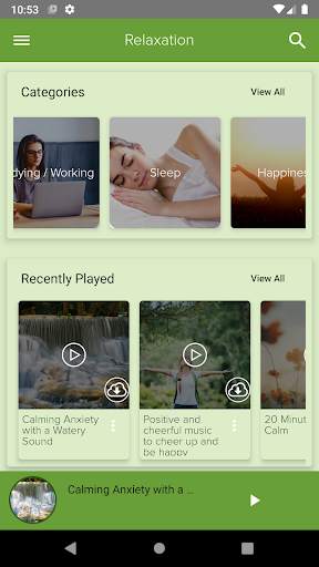 🧘 Relaxation - Free Relaxing Music App Offline 🎵 screenshot 2