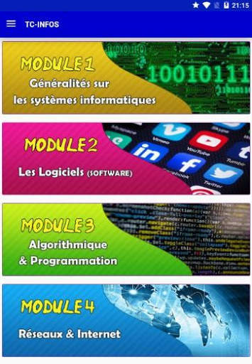 TC-INFOS (دروس المعلوميات) screenshot 1