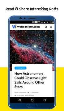 World Information screenshot 8