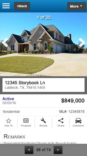 LAR MLS screenshot 3