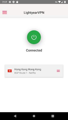 LightyearVPN - Stable and Fast VPN скриншот 2