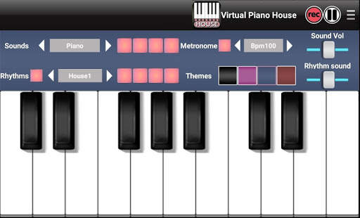 Virtual Piano Electro House 3 تصوير الشاشة